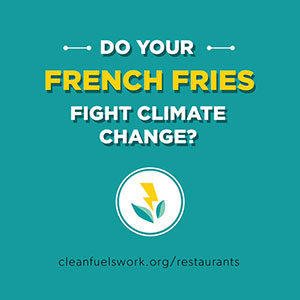 Do your french fries fight climate change?
